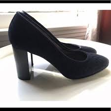 Aquatalia Shoes Aquatalia Quilted Navy Blue Pumps Poshmark
