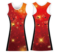 Yellow Color Sublimated Customized Oem Netball Wear