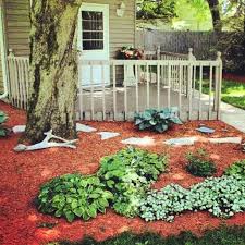This is a crucial aspect for you. 15 Red Mulch Ideas Backyard Landscaping Front Yard Landscaping Yard Landscaping