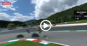 W ten sposób mają urozmaicić czas nie tylko widzom, ale i. Motogp Gp Austria Gara Valentino Rossi Dopo L Incidente Tra Zarco E Morbidelli E Stato