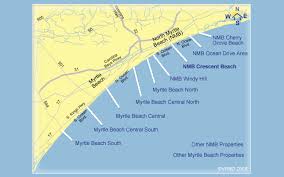 All The Different Beach Locations On Myrtle Beach North Myrtle Beach Vacation Rentals Myrtle Beach Myrtle Beach Map