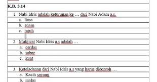 Soal uts pkn kelas 5 semester 1.doc aa. Download Contoh Soal Pts Pai Dan Bp Kelas 5 Semester 2 K13 Tahun 2020 Beritapppk Com