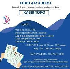 Lowongan kerja sma d3 s1 bank muamalat juni 2020. Lowongan Kerja Loker Terbaru Di Tegalsari Surabaya Atmago