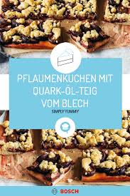 Pflaumenkuchen Mit Quark Ol Teig Vom Blech Simply Yummy Pflaumenkuchen Rezept Pflaumenkuchen Pflaumenkuchen Mit Streusel