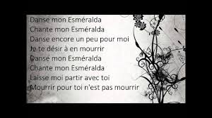 Notre Dame De Paris Le Temps Des Cathédrales Paroles Notre Dame De Paris Danse Mon Esmeralda Paroles Esmeralda Notre Dame De Paris Dame