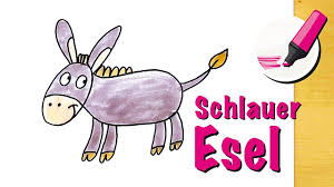 Sword art online asuna by percy icew on deviantart. Esel Zeichnen Lernen Der Bedachte Unter Den Tieren How To Draw A Donkey Cartoon Youtube