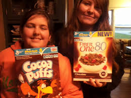 Fiber one chocolate cereal 80 calories—2 pointsplus new! Taste Test Cocoa Puffs Vs Chocolate Fiber One Cereal 90in9
