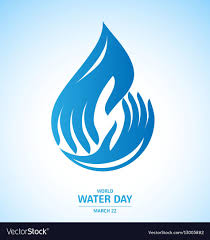 water drop in hand logo design for world water day hand logo water drop logo world water day