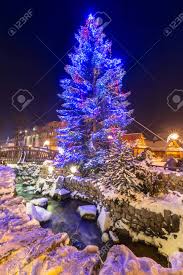 At christmas time the nativity play is performed in the parish church. Beautiful Christmas Tree At Krupowki Street In Zakopane Poland Stock Photo Picture And Royalty Free Image Image 69058642