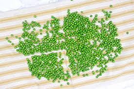 The green from the peas and the red skins on the potatoes make a very attractive (and delicious) side dish. How To Freeze Peas Step By Step Video Whiskaffair