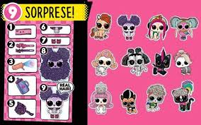 L O L Surprise Lights Pets Blacklight And Real Hair 12 Pets To Collect Doll Drawing Lol New Dolls