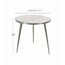 Arkadelphia Marble End Table In 2020 Marble End Tables End Tables Table