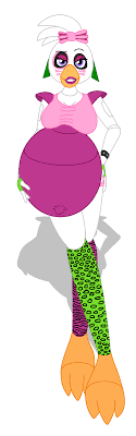 Glamrockin' That Pregnant Belly by CorgisDie -- Fur Affinity [dot] net