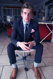 Mens ties can add sophistication to any suit or dress shirt. Navy Blue Suit Black Shoes What Color Socks Novocom Top