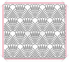 Diagrama de puntos tejidos a crochet. Puntos Con Diagrama Tejido A Crochet De Imagui Imagui
