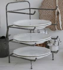 Chic antique grimaud teigausroller unika. Chic Antique Tellerregal Antique Grau