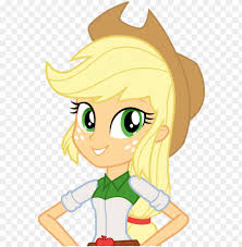 She represents theelement of honesty. Applejack Equestria Girls Freckles Looking At You My Little Pony Equestria Girls Apple Jack Png Image With Transparent Background Toppng