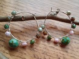 All you have to do is draw a line, fill the glass with liquid, and make it smile again. Happy Spring Czech Glass Beaded Hoop Earrings Buy Happiness