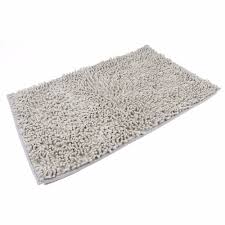 17 inches wide x 24 inches long and 21 inches wide x 34 inches long. 40 60cm Bath Mat Shaggy Microfiber Soft Bathroom Shower Rug Non Slip Backing Uk Bath Bathroom Accessories