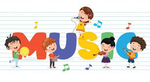Vector Illustration Of Children Music Background Music Backgrounds Music For Kids Children Illustration