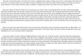 Describe the house you live in. Describe Your Favorite Room In Your House Essay