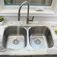 Maybe you would like to learn more about one of these? Ul Li Premium Material P This Undermount Kitchen Sink Is Made Of Scratch Resistant Commercial Grade Premium 16 Gauge Stainless Steel The Specially Chosen Stain Finish Will Hide Water Spots This Undermount Double Bowl Kitchen Sink Is
