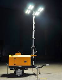 Lighttower How To Work At Night Emergency Generator Standby Generators Diesel Generators