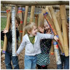 Let The Children Play What Can You Do With Bamboo Preschool Playground Outdoor Play Spaces Outdoor Play