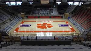 Basketball Littlejohn Coliseum Court Painting Clemson