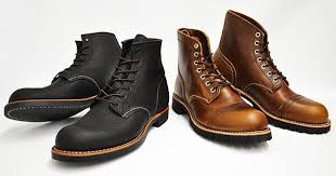 Excellent quality leather upper, as expected from red wing's. Red Wing For Brooks Brothers Iron Ranger 4556 Antique Brown Google Search Iron Ranger Combat Boots Boots