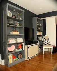 Kristen F Davis Designs Bookshelf Upgrade Ikea Bookshelves Distressed Furniture Diy Living Room Design Inspiration