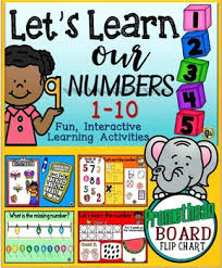 Let S Learn Our Numbers 1 10 Promethean Board Flip Chart
