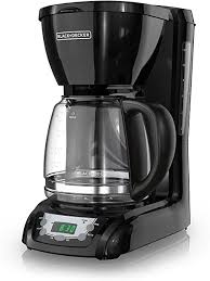 When your black & decker coffee maker stops working properly, you may be tempted to throw it away at once and buy a new one. Amazon Com Black Decker Dlx1050b 12 Cup Programmable Coffeemaker Kitchen Dining