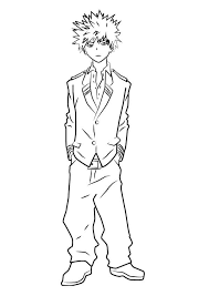 When it gets too hot to play outside, these summer printables of beaches, fish, flowers, and more will keep kids entertained. Katsuki Bakugo Coloring Page Free Printable Coloring Pages For Kids
