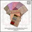 Applique Cut Work Cotton Suit Material Set