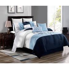 We did not find results for: Jane 7 Piece Comforter Set Cotton Touch Oversized Embroidered Bedding Navy Blue Light Blue White Queen Size Walmart Com Walmart Com