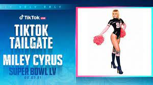 The annual event is quite literally the nation's biggest party in the u.s.a., both teams have to overcome a truly taxing climb as they battle it out for. Super Bowl 2021 Miley Cyrus To Headline Nfl S Tiktok Tailgate Cbssports Com