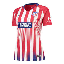 Atletico madrid (club atlético de madrid) 2018/19 kits for dream league soccer 2018, and the package includes complete with home kits, away and third. Atletico Madrid Women Home Season 18 19 Fans Issue Jersey