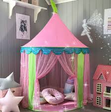 Kids Tent Princess Castle For Girls Glitter Castle Pop Up Play Tent With Fairy Stick And Tote Bag Children Playhouse To In 2020 Kids Tents Play Tent Girls Play Tent