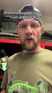 Pinpoint Sharp Hand Sharpened Hooks from @IBHOOKS