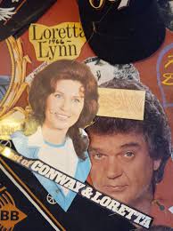 Waylon Jennings with Jim Ed Brown and the legendary Loretta Lynn ❤️