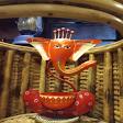 Wrought iron coloful Lord Ganesh ti light