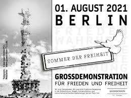 2021 was the next major satanic holiday called satanic revels. Bundesweite Demonstration In Berlin Am 01 08 2021 Das Jahr Der Freiheit Und Des Friedens Querdenken 711 Presse Portal
