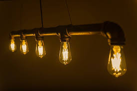 Led Vintage Light Bulb Gold Tint St18 Shape Edison Style Antique Bulb With Filament Led Antique Light Fixtures Vintage Light Bulbs Vintage Light Fixtures