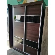 Lemari pakaian kayu almari baju jati minimalis pintu 3 modern tipe sliding harga murah. Almari Baju Shopee Malaysia