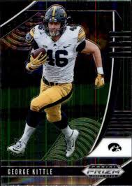 Jun 15, 2021 · san francisco 49ers tight end ﻿george kittle﻿ already likes what he's seen from rookie quarterback ﻿trey lance oining nfl network's good morning football tuesday, kittle gushed over the no. Amazon Com 2020 Panini Prizm Draft Picks 31 George Kittle Iowa Hawkeyes Football Card Collectibles Fine Art