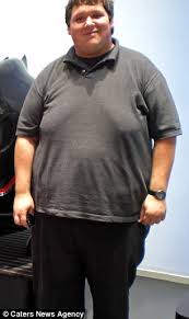 Maybe you would like to learn more about one of these? Obese Man Who Gorged On 10 000 Calories A Day Sheds 210lbs After A Horror Car Smash Daily Mail Online