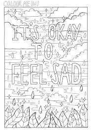 Click on the coloring page to open in a new window and print. The Sad Ghost Club Blog Our Colouring Books Are Back In Stock Hooray