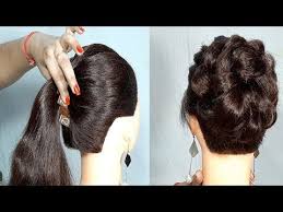 It is so pretty and chic but at the same time it is super easy to do! New Simple Hairstyle Using Banana Clutcher Messy Bun Hairstyle With Trick Easy Hairstyles Y Easy Bun Hairstyles Messy Bun Hairstyles New Simple Hairstyle