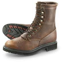 Muck boot woody max unisex New Guide Gear Men S Waterproof 9 In Kiltie Leather Work Boots Sizes 8 13 Brown Ebay